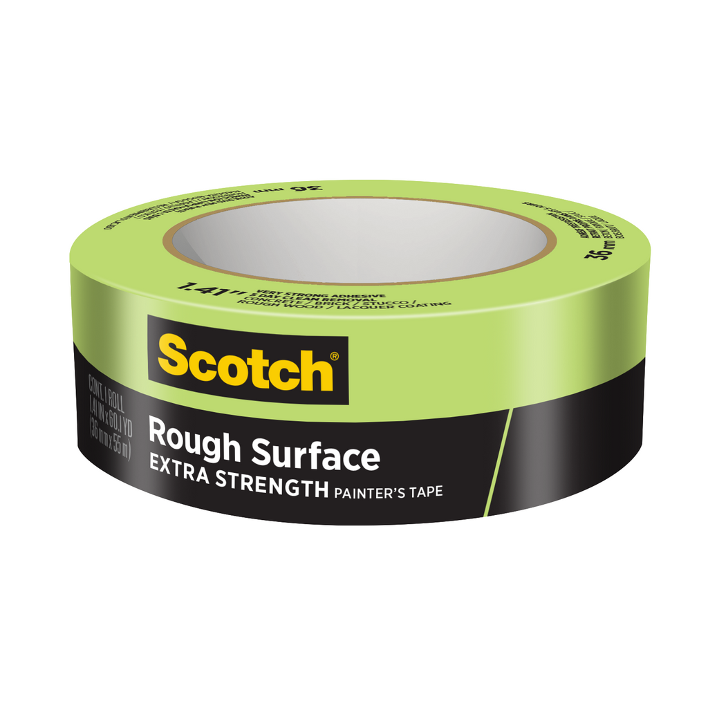 Scotch Rough Surface 1.41 x 60.1 yd. Heavy-Duty Painter's Tape (2060-36AP)