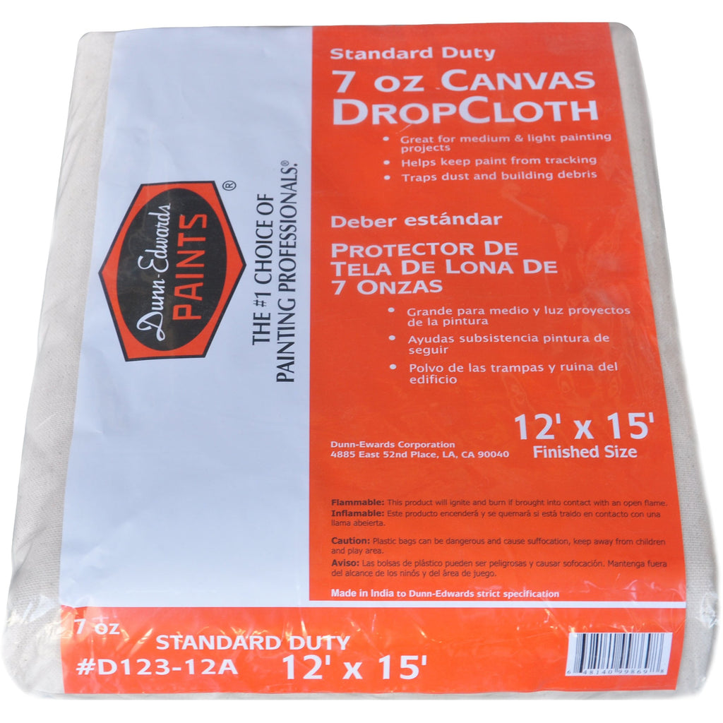 Buy DunnEdwards Medium Duty Canvas Drop Cloth Online DunnEdwards Paints