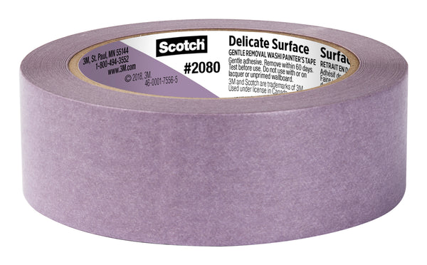 3M 2080 Delicate Surface Tape 1.41 in. x 60.1 yd.