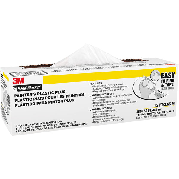 3M Green 3/4in Mask Tape - 12 Pk