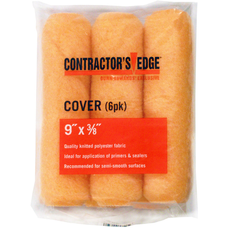 Contractor's Edge 9 in. Production Polyester Knitted Roller Cover (6-Pack)
