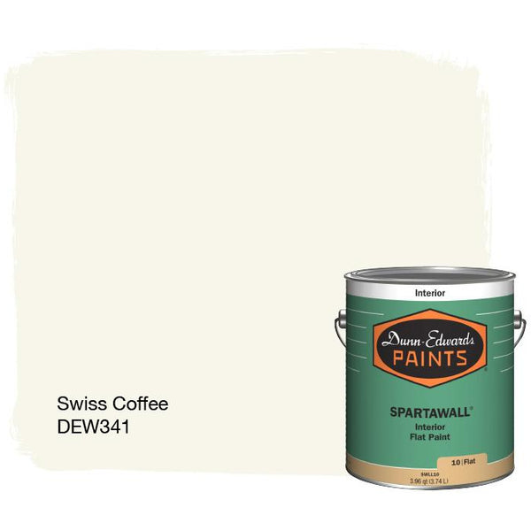 SPARTAWALL® Premium Zero & Ultra-Low VOC Interior Acrylic Paint, SWISS COFFEE