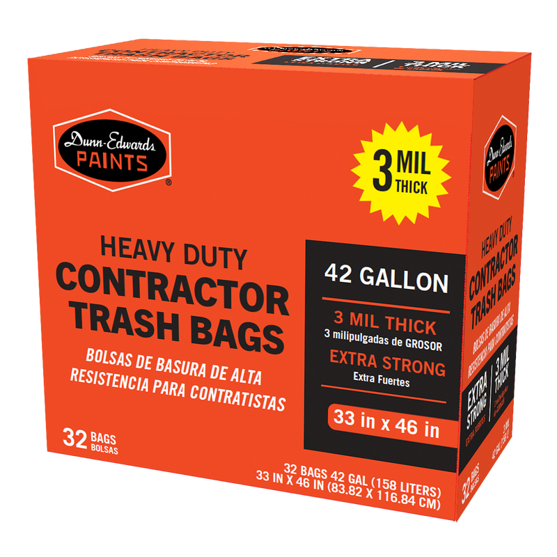 Heavy duty discount orange trash bags