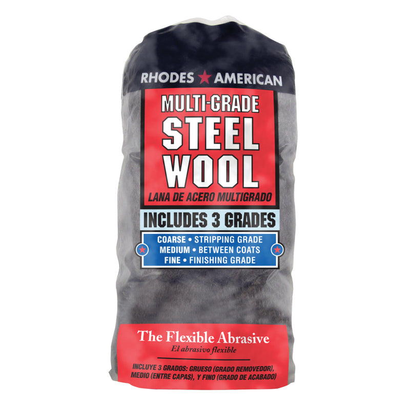 Homax Multi-Grade Steel Wool (12-Pack)