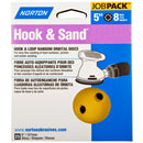 Norton Hook & Sand Abrasive 5 in. Disc (25 Pack)