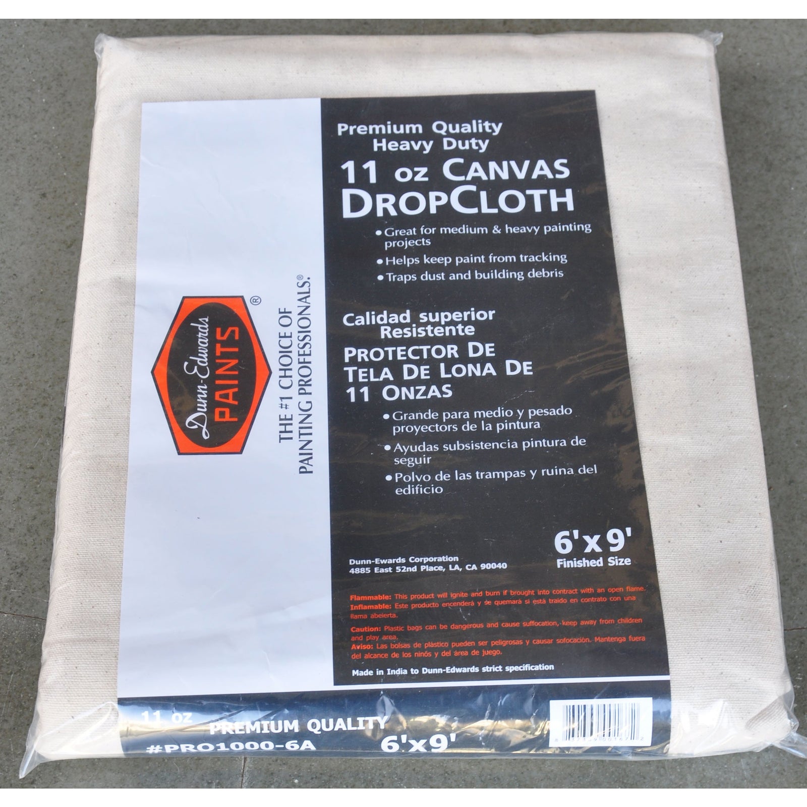 Buy DunnEdwards Heavy Duty Canvas Drop Online DunnEdwards Paints