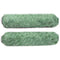 Dunn-Edwards Emerald 6 1/2 in. x 1/2 in. Knitted Polyester, Nylon & Acrylic Blend Mini Roller Cover (2-Pack)